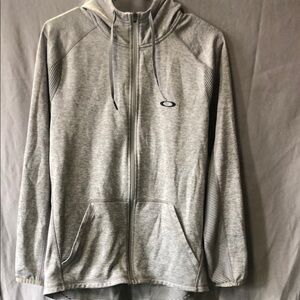 Oakley Men's Gray Hoodie Sweater